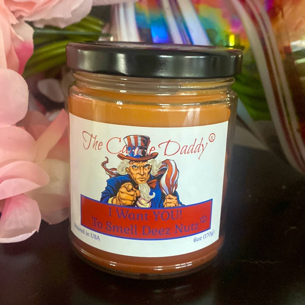 The candle Daddy candle funny labels